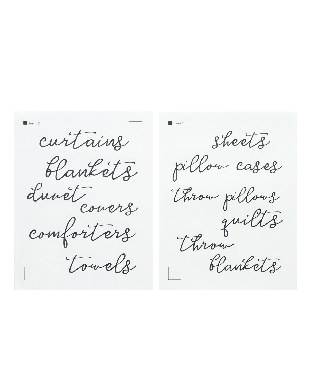 Label All the Things - Linen